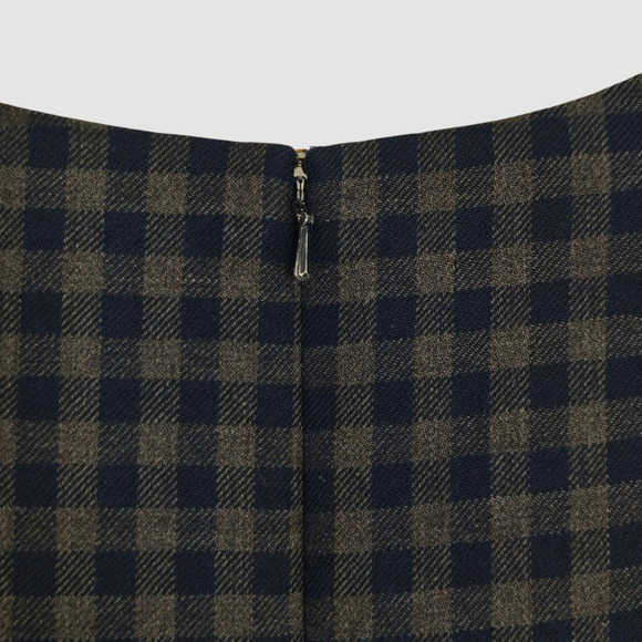 Brooks Brothers Navy Plaid Dress - Picture 7 of 9